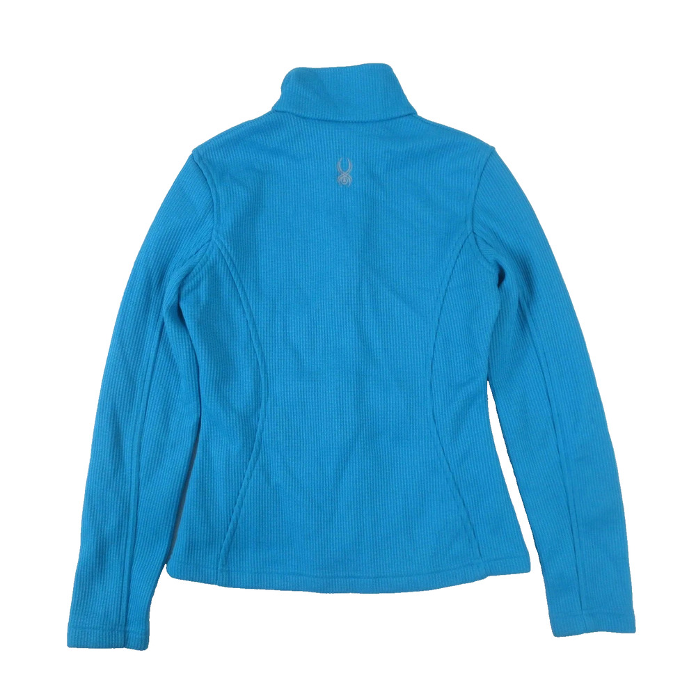 Spyder Endure Core Sweater Jacket Women's Riviera Blue Zip Pockets 508282 XL - Picture 3 of 11